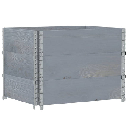 Plantenbak 80X60 Cm Massief Grenenhout
