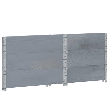 Plantenbak 80X60 Cm Massief Grenenhout