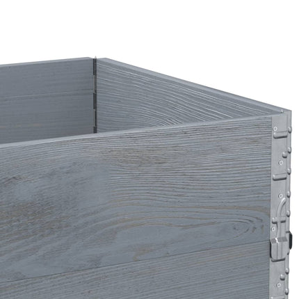 Plantenbak 80X60 Cm Massief Grenenhout