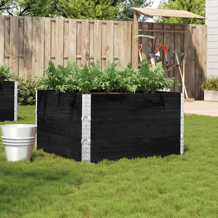 Plantenbak 100X100 Cm Massief Grenenhout
