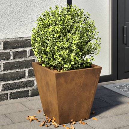 Plantenbak Weervast Staal