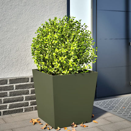 Plantenbak Weervast Staal