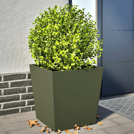 Plantenbak Weervast Staal