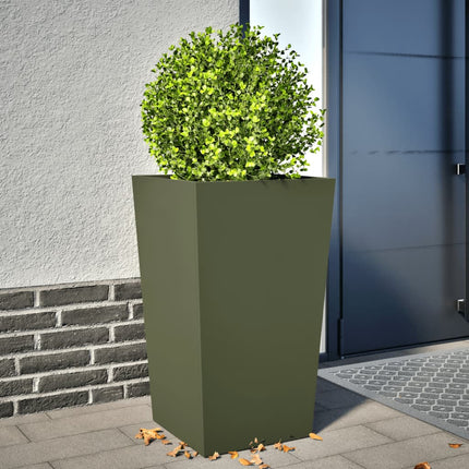 Plantenbak Weervast Staal