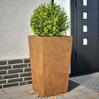 2 / 45 x 45 x 75 cm / Cortenstaal/Bruin