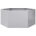 1 / 104 x 90 x 45 cm / Gegalvaniseerd staal/Grijs