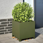 1 / 40 x 40 x 40 cm / Staal/Groen