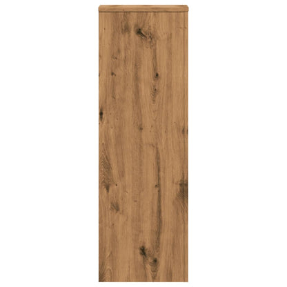 Plantenstandaard 33X33X100 Cm Bewerkt Hout Artisanaal