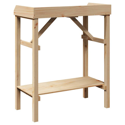 Planttafel Met Plank 75 X 40 X 90 Cm Stevig Vurenhout