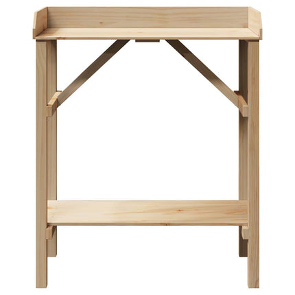 Planttafel Met Plank 75 X 40 X 90 Cm Stevig Vurenhout