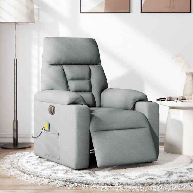 Massagestoel Elektrisch Verstelbaar Stof
