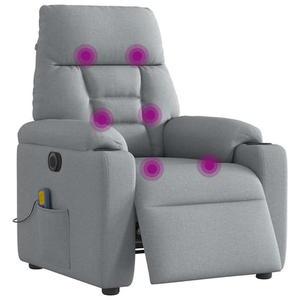 Massagestoel Elektrisch Verstelbaar Stof