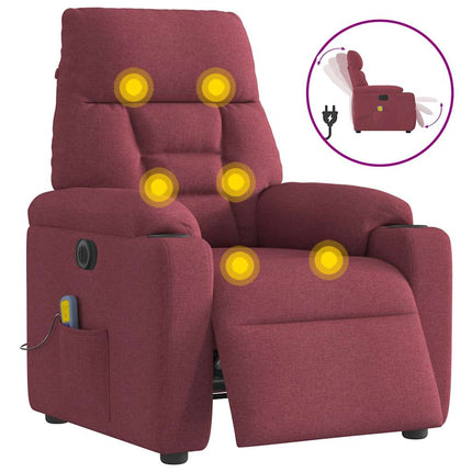 Massagestoel Elektrisch Verstelbaar Stof