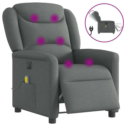 Massagestoel Elektrisch Verstelbaar Stof