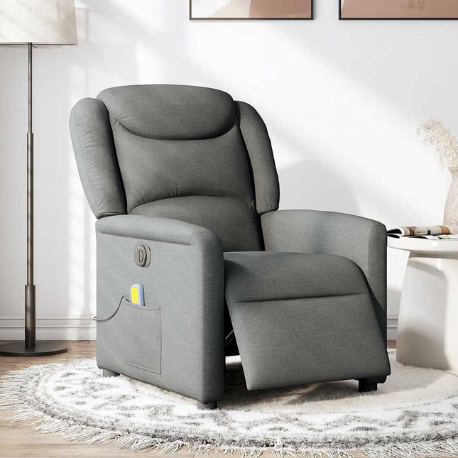 Massagestoel Elektrisch Verstelbaar Stof
