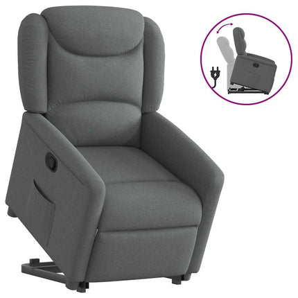 Sta-Op-Massagestoel Verstelbaar Stof