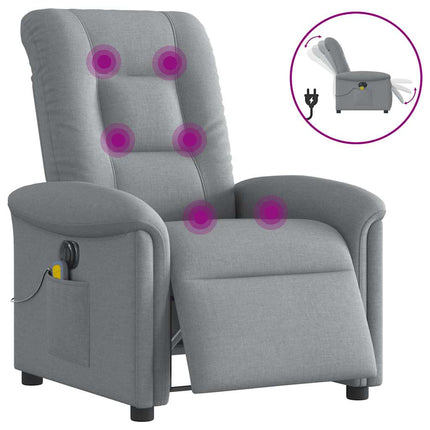 Massagestoel Elektrisch Verstelbaar Stof
