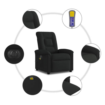 Massagestoel Elektrisch Verstelbaar Stof