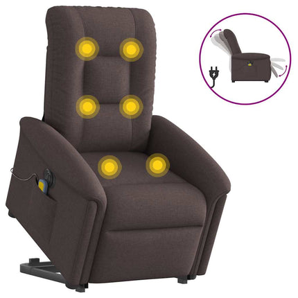 Sta-Op-Massagestoel Elektrisch Verstelbaar Stof