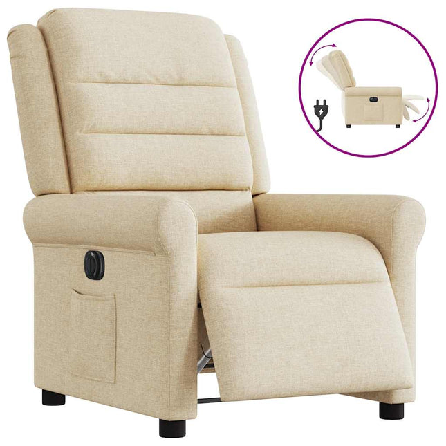 Fauteuil Verstelbaar Elektrisch Stof Kleurig
