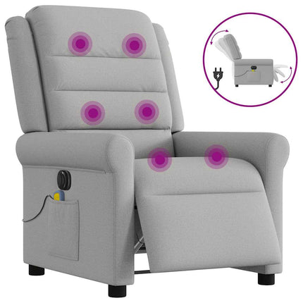 Massagestoel Elektrisch Verstelbaar Stof