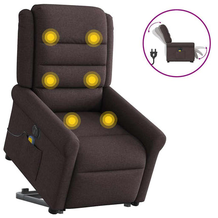 Sta-Op-Massagestoel Elektrisch Verstelbaar Stof