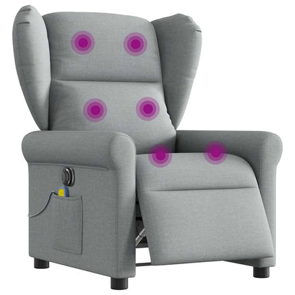 Massagestoel Elektrisch Verstelbaar Stof