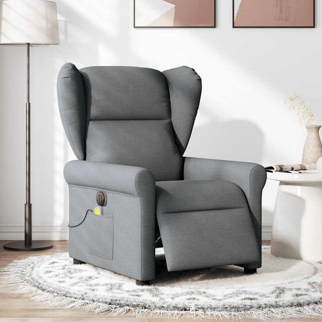 Massagestoel Elektrisch Verstelbaar Stof