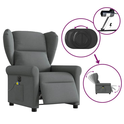 Massagestoel Elektrisch Verstelbaar Stof