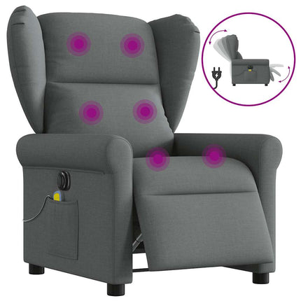 Massagestoel Elektrisch Verstelbaar Stof
