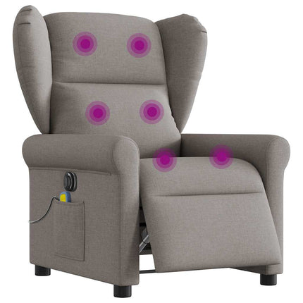 Massagestoel Elektrisch Verstelbaar Stof