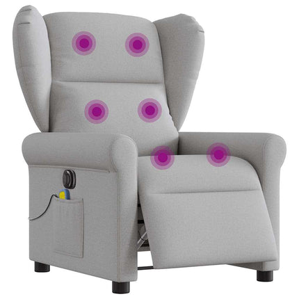 Massagestoel Elektrisch Verstelbaar Stof