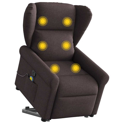 Sta-Op-Massagestoel Verstelbaar Stof