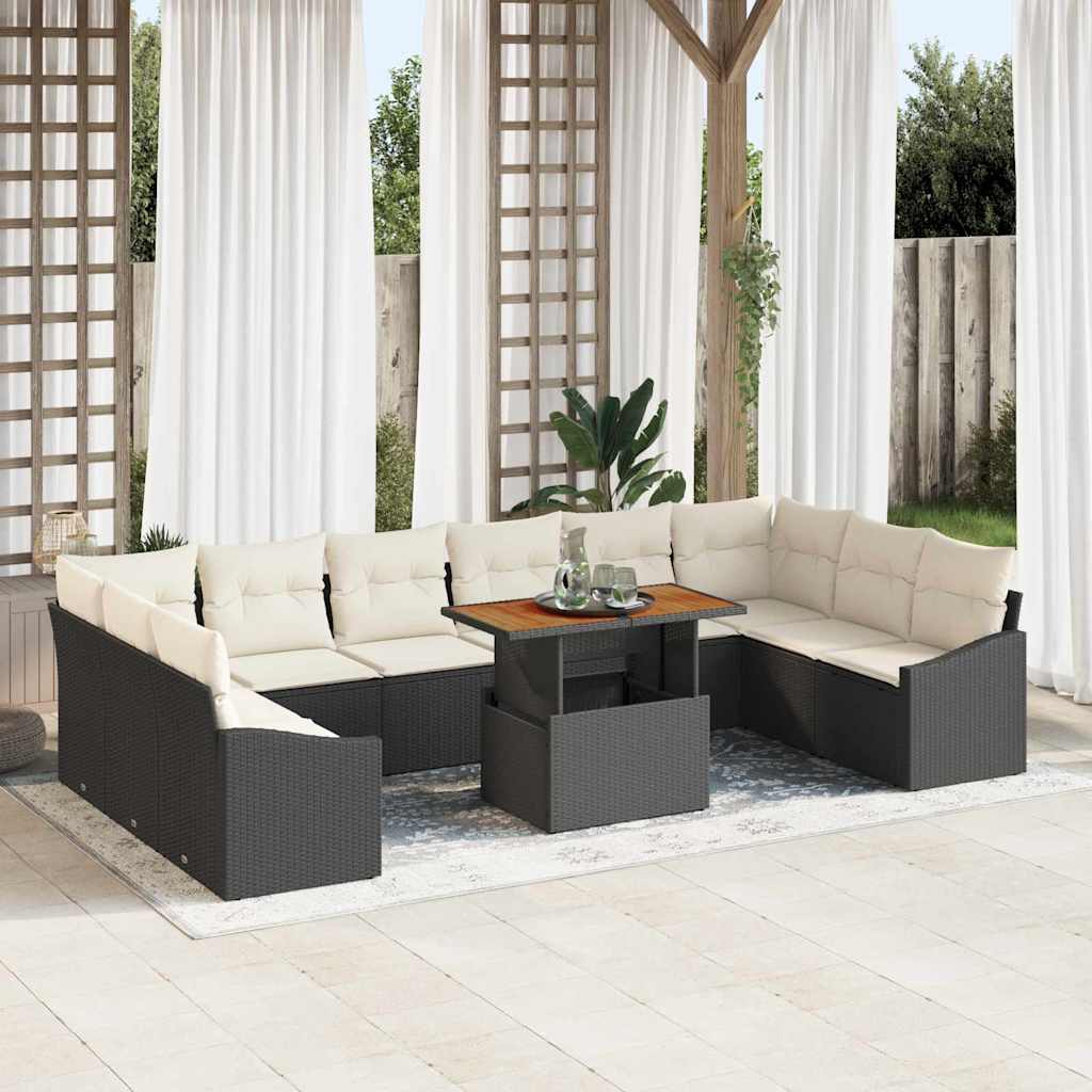 Tuin Eetset Met Kussen 11 Pcs