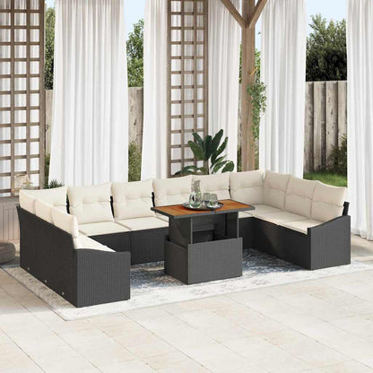 Tuin Eetset Met Kussen 11 Pcs