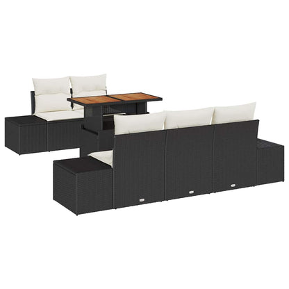Tuin Eetset Met Kussen 6 Pcs