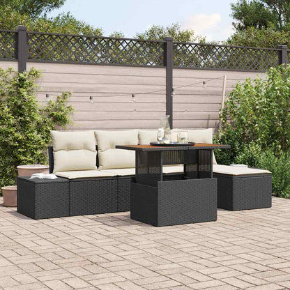 Tuin Eetset Met Kussen 6 Pcs