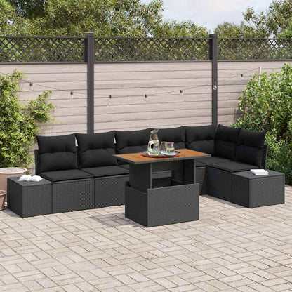 Tuin Eetset Met Kussen 7 Pcs