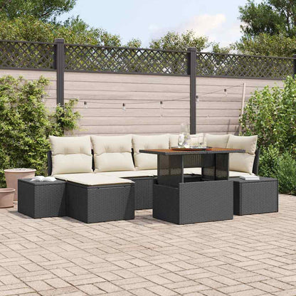 Tuin Eetset Met Kussen 7 Pcs