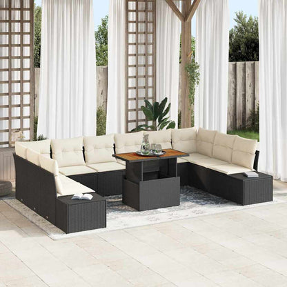 Tuin Sofa Set Met Kussen 11 Pcs