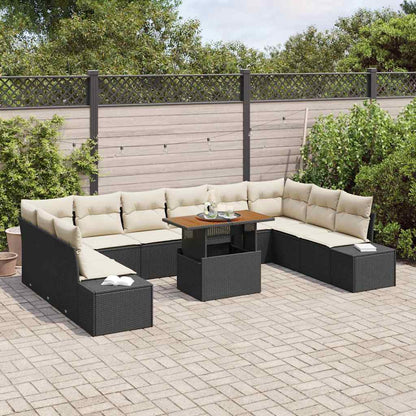 Tuin Sofa Set Met Kussen 11 Pcs