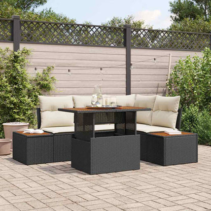 Tuin Eetset Met Kussen 5 Pcs En Beige