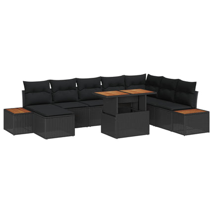 Tuinbankenset 9 Pcs En Crème
