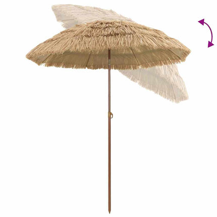 Tuinparasol Naturel 160 X 160 X 196 Cm