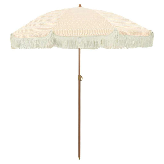 Strandparasol 160 X 160 X 196 Cm Polyester En Staal