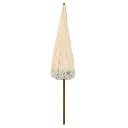 Strandparasol 160 X 160 X 196 Cm Polyester En Staal