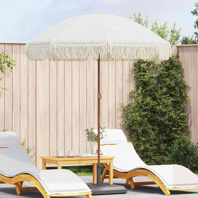Strandparasol 160 X 160 X 196 Cm Polyester En Staal