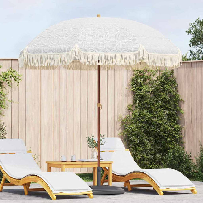 Strandparasol 205 X 205 X 210 Cm Polyester En Staal