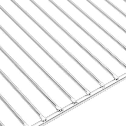 Grillrooster Zilver 40 X 30 Cm Roestvrij Staal