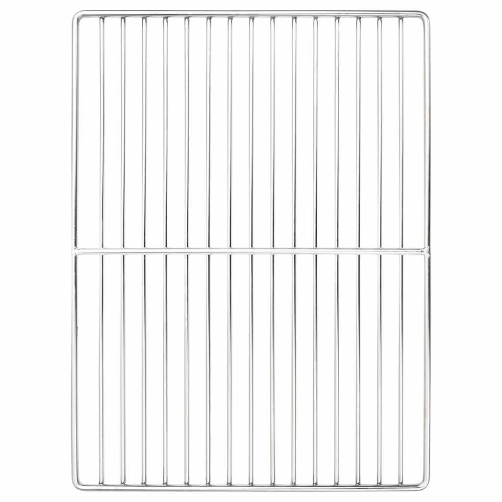 Grillrooster Zilver 40 X 30 Cm Roestvrij Staal